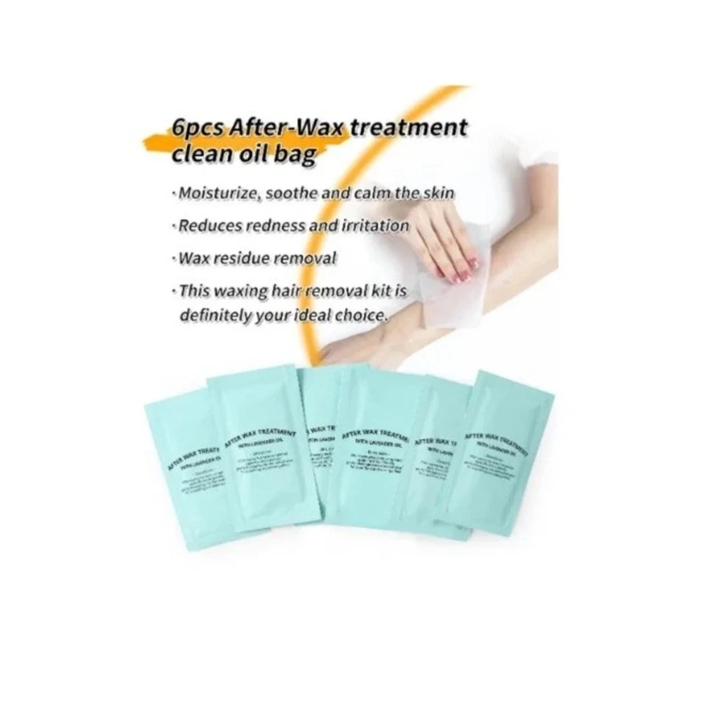 Women Waxing Kit After Wax Roll On Sensitive Skin Rose‎ Honey Home Hair Removal